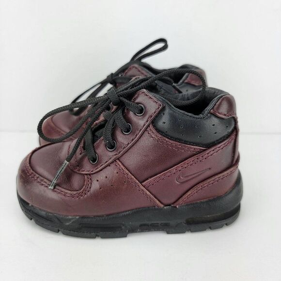 Nike Toddler Size 7C  Burgundy/Black Air Max Goadome ACG Boot 311569-600 - Picture 1 of 8